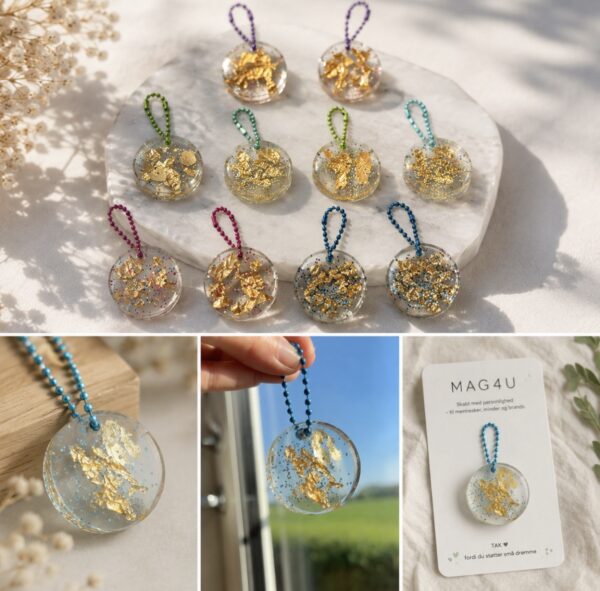 Håndlavet Resin Charm ✨