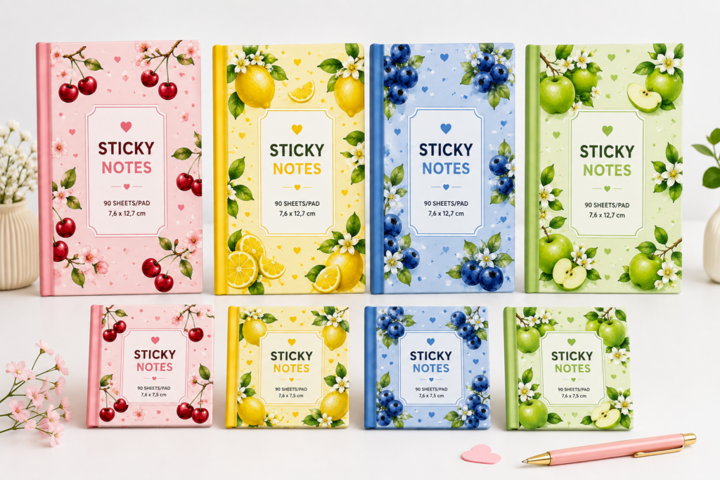 Sticky notes book