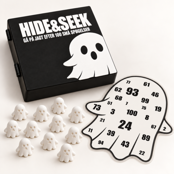Hide & Seek – jagten på 100 små spøgelser